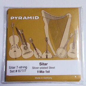 Pyramid Sitar Strings Ravi Shankar Style 7-String, Heavy (Medium)