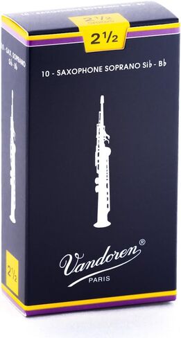 Vandoren SR201 Soprano Sax Traditional Reeds Strength 1; Box of 10 in Saudi Arabia