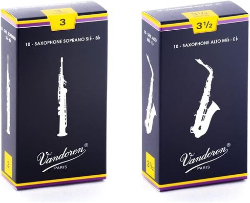 Vandoren SR201 Soprano Sax Traditional Reeds Strength 1; Box of 10 in Saudi Arabia
