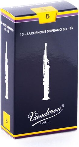 Vandoren SR201 Soprano Sax Traditional Reeds Strength 1; Box of 10 in Saudi Arabia