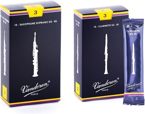 Vandoren SR201 Soprano Sax Traditional Reeds Strength 1; Box of 10 in Saudi Arabia