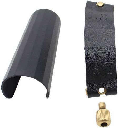 Saxophone Ligature Fastener,Artificial Leather Rubber for Sax Mouthpiece (for Alto) in Kuwait