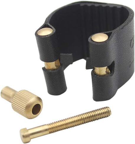 Saxophone Ligature Fastener,Artificial Leather Rubber for Sax Mouthpiece (for Alto) in Kuwait