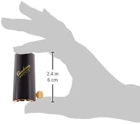 Vandoren LC56AP M/O Ligature and Plastic Cap for Soprano Saxophone; Aged Gold Finish in Kuwait