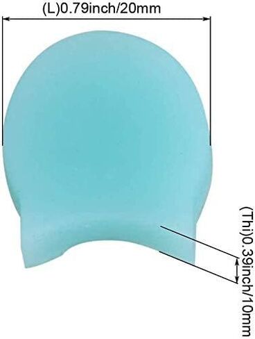 5 Pcs Soft Silicone Clarinet Oboe Thumb Rest Cushion Protector 5 Color in Saudi Arabia