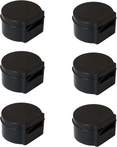 واقي وسادة مسند الإبهام من المطاط الأسود الكلارينيت من فيزكايا، عبوة مريحة مكونة من 6 قطع in Kuwait