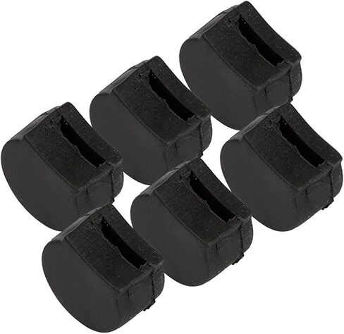 واقي وسادة مسند الإبهام من المطاط الأسود الكلارينيت من فيزكايا، عبوة مريحة مكونة من 6 قطع in Kuwait