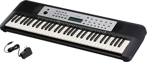 Yamaha YPT270 61-Key Portable Keyboard With Power Adapter (Amazon-Exclusive),Black in Saudi Arabia