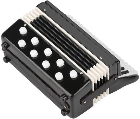 ألانو آلة موسيقية صغيرة الأكورديون نموذج زخرفة الآلة الموسيقية (7 سم) in Kuwait