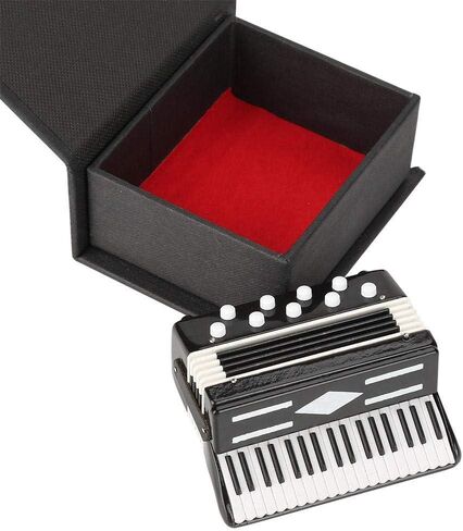 ألانو آلة موسيقية صغيرة الأكورديون نموذج زخرفة الآلة الموسيقية (7 سم) in Kuwait