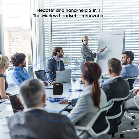 زوييتيك مكبر صوت لاسلكي للمعلمين، مكبر صوت محمول، مضخم صوت مع ميكروفون لاسلكي للمعلمين والفصول الدراسية والاجتماعات واليوغا والمدربين والاماكن الخارجية والالعاب in Kuwait