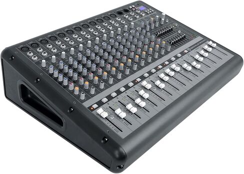خلاط Rockville 18 قناة 6000 واط يعمل بالطاقة مع USB، التأثيرات/16 XDR2 Mic Pres (RPM1870) in Kuwait