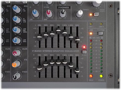 خلاط Rockville 18 قناة 6000 واط يعمل بالطاقة مع USB، التأثيرات/16 XDR2 Mic Pres (RPM1870) in Kuwait