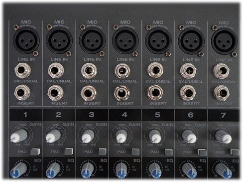 خلاط Rockville 18 قناة 6000 واط يعمل بالطاقة مع USB، التأثيرات/16 XDR2 Mic Pres (RPM1870) in Kuwait