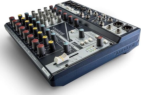 Soundcraft Notepad-12FX وحدة تحكم خلط تناظرية صغيرة الحجم مكونة من اثنتي عشرة قناة مع مدخل USB وتأثيرات المعجم (5085985US) in Kuwait