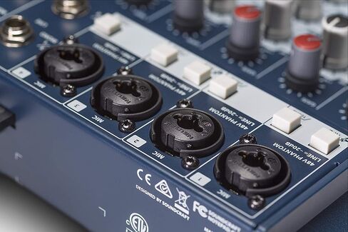 Soundcraft Notepad-12FX وحدة تحكم خلط تناظرية صغيرة الحجم مكونة من اثنتي عشرة قناة مع مدخل USB وتأثيرات المعجم (5085985US) in Kuwait