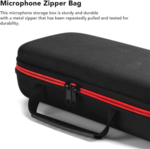 Bags Cases for Microphones, Microphone Bags Protection of Storage Bag Box for Video Mic, Protective Case for Microphone Box, Transport Bag for Microphone Box, Microphone Case in Saudi Arabia