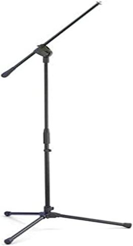 PYLE-PRO Microphone Stand - Universal Mic Mount with Heavy Compact Base, Height Adjustable (2.8’ - 5’ ft.) - PMKS5 in Saudi Arabia