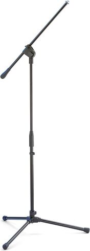 PYLE-PRO Microphone Stand - Universal Mic Mount with Heavy Compact Base, Height Adjustable (2.8’ - 5’ ft.) - PMKS5 in Saudi Arabia