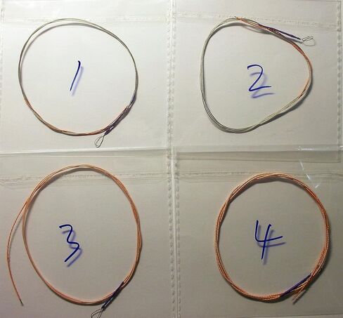 Generic Yue Qin Strings Set Steel Core Copper & Nylon Wound in Saudi Arabia