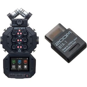 Zoom H8 12-Track Portable Recorder, Stereo Microphones, 6 Inputs, Touchscreen Interface, USB Audio Interface, Battery Powered, for Stereo/Multitrack Audio for Video, Podcasting, and Music in Kuwait