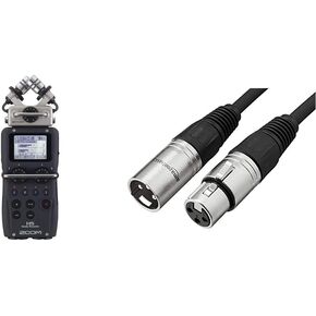 Zoom H5 4-Track Portable Recorder for Audio for Video, Music, and Podcasting, Stereo Microphones, 2 XLR/TRS Inputs, USB Audio Interface, Battery Powered in Kuwait