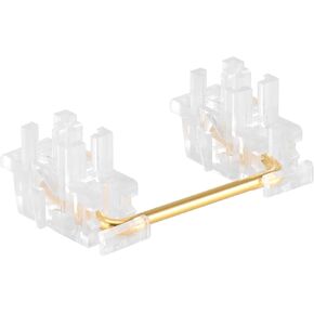 ZugGear Black Plate Mount Stabilizers 2U 6.25U 7U for Mechanical Keyboards (DUROCK Black Plate Mount 104 Keyboard Kit) in Kuwait