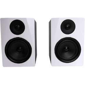Rockville Pair ASM4 4" Pro Studio Monitor Computer Speakers w/Bluetooth+Optical, Black in Kuwait