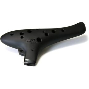 Night By Noble Plastic Ocarina Alto C Tone Black Rubber Finish in Saudi Arabia