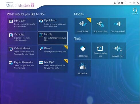 Audio Recorder and Editor - professional sound studio for recording, editing and playing all common audio files: WAV, AIFF, FLAC, MP2, MP3, OGG for Windows 11, 10, 8.1, 7 in Kuwait