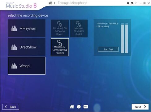 Ashampoo Audio Recorder and Editor - professional sound studio for recording, editing and playing all common audio files: WAV, AIFF, FLAC, MP2, MP3, OGG in Kuwait