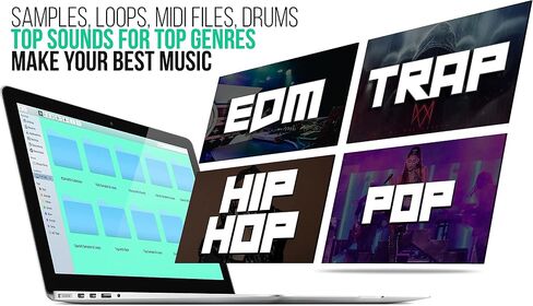 100Gb Sound Pack 100,000+ Samples for MPK, Maschine, Logic, Reason, Ableton, FL Studio One | 808s, Drums, Loops, MIDI, Instruments, Effects | HipHop, Trap, Pop, EDM Music Production USB in Saudi Arabia