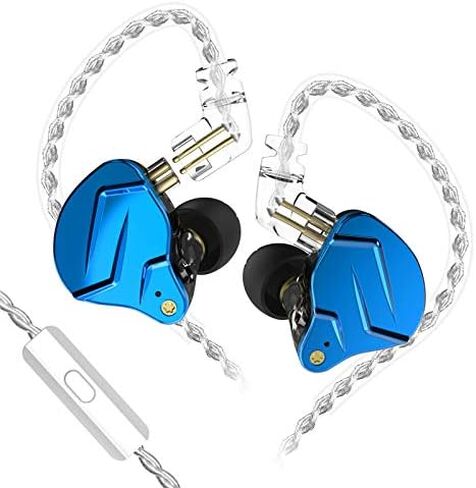 CCZ Melody in Ear Monitor، سماعات أذن ديناميكي هجين مزدوج داخل الأذن 1BA+1DD HiFi سماعات رأس سلكية للموسيقيين IEM ترقية جهير عميق مناسب لأصوات الجهير Pop Folk ACG (بدون ميكروفون، شفاف) in Kuwait