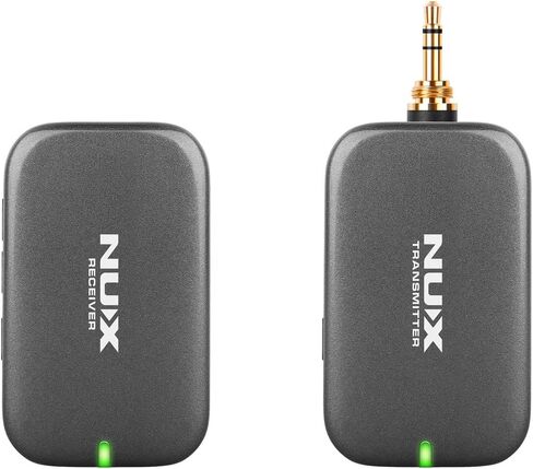 NUX B-7PSM 5.8 جيجا هرتز نظام مراقبة لاسلكي داخل الأذن، ستيريو IEM، حافظة شحن متضمنة، نقل صوت ستيريو، مصمم للعروض الحية وتدريبات الفرقة، غير مناسب للممارسة الصامتة الشخصية in Kuwait