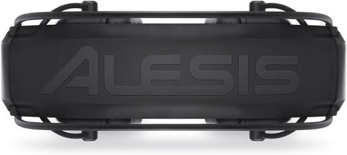 Alesis DRP100 - سماعات رأس طبول إلكترونية عازلة للصوت للمراقبة أو التدريب أو الاستخدام المسرحي مع محول 1/4 بوصة وحقيبة واقية، أسود in Kuwait