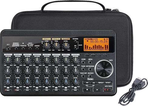 co2CREA Hard Case Replacement for Tascam DP-006 6-Track Digital Pocketstudio Multi-Track Audio Recorder in Saudi Arabia