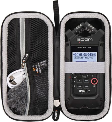 Aproca Hard Storage Travel Case for Zoom H4N PRO Digital Multitrack Recorder in Saudi Arabia