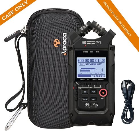 Aproca Hard Storage Travel Case for Zoom H4N PRO Digital Multitrack Recorder in Saudi Arabia