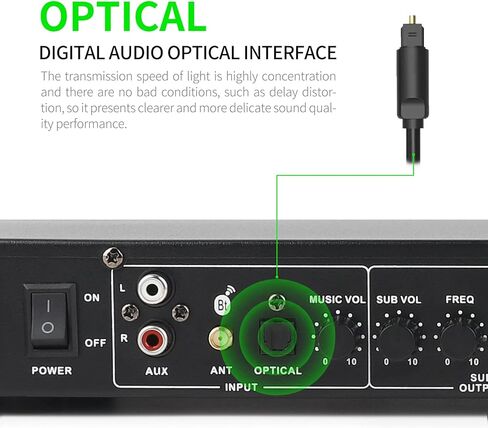 معالج صوت رقمي احترافي KTV من اكس توجا EX7 مضاد للعواء بمنفذ USB MP3 بلوتوث بصري، مناسب للمنزل والكاريوكي والمسرح والكنيسة والاداء (مع ميكروفون لاسلكي) in Kuwait
