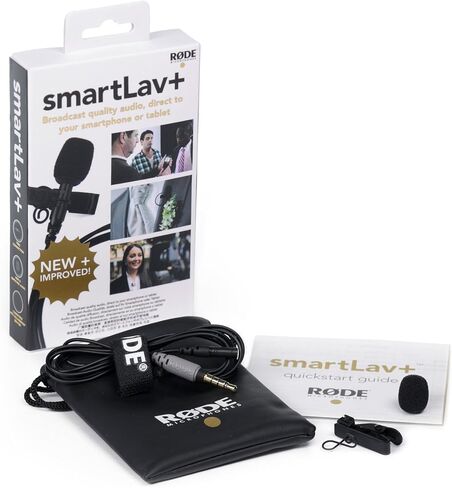 ميكروفون Rode SmartLav+ Lavalier للهواتف الذكية in Kuwait