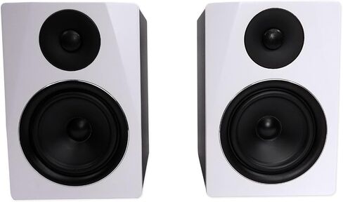 Rockville Pair ASM4 4" Pro Studio Monitor Computer Speakers w/Bluetooth+Optical, Black in Kuwait