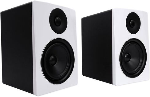 Rockville Pair ASM4 4" Pro Studio Monitor Computer Speakers w/Bluetooth+Optical, Black in Kuwait