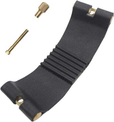 غطاء قطعة الفم من OriGlam Woodwinds Tenor Saxophone، قفل جلدي مع غطاء بلاستيكي لقطعة الفم للساكسفون (تينور) in Kuwait