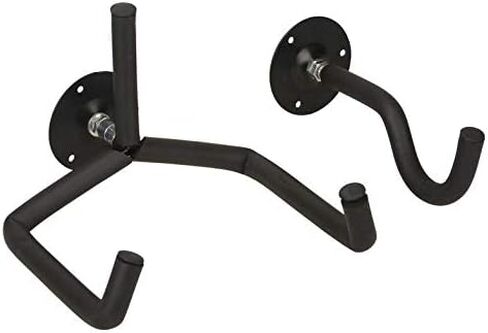 Luckyaa Guitar Wall Mount Hanger for autic/Electric / Classic Guitar ، Ukulele, Banjo and Mandolin Bracket Slat Wall أفقي Guitar Holder Bass Stand Hook in Saudi Arabia