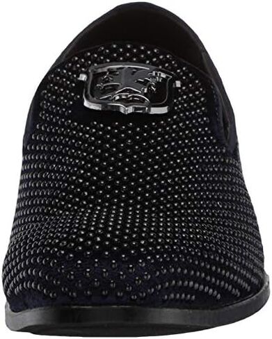 STACY ADAMS Men's Swagger Studded Ornament Slip-on Driving Style Loafer in Saudi Arabia