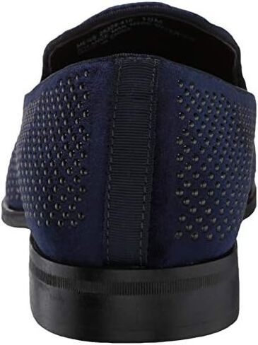 STACY ADAMS Men's Swagger Studded Ornament Slip-on Driving Style Loafer in Saudi Arabia