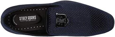 STACY ADAMS Men's Swagger Studded Ornament Slip-on Driving Style Loafer in Saudi Arabia