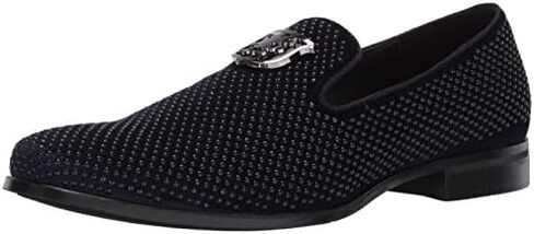 STACY ADAMS Men's Swagger Studded Ornament Slip-on Driving Style Loafer in Saudi Arabia