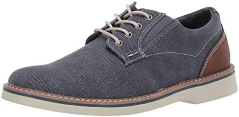 Nunn Bush Men's Barklay Canvas Plain Toe Oxford Lace Up in Kuwait
