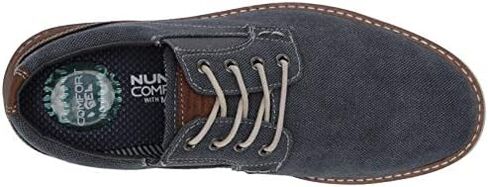 Nunn Bush Men's Barklay Canvas Plain Toe Oxford Lace Up in Kuwait